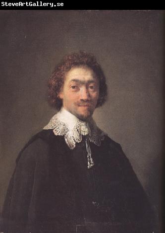 REMBRANDT Harmenszoon van Rijn Portrait fo Maurits Huygens (mk33)